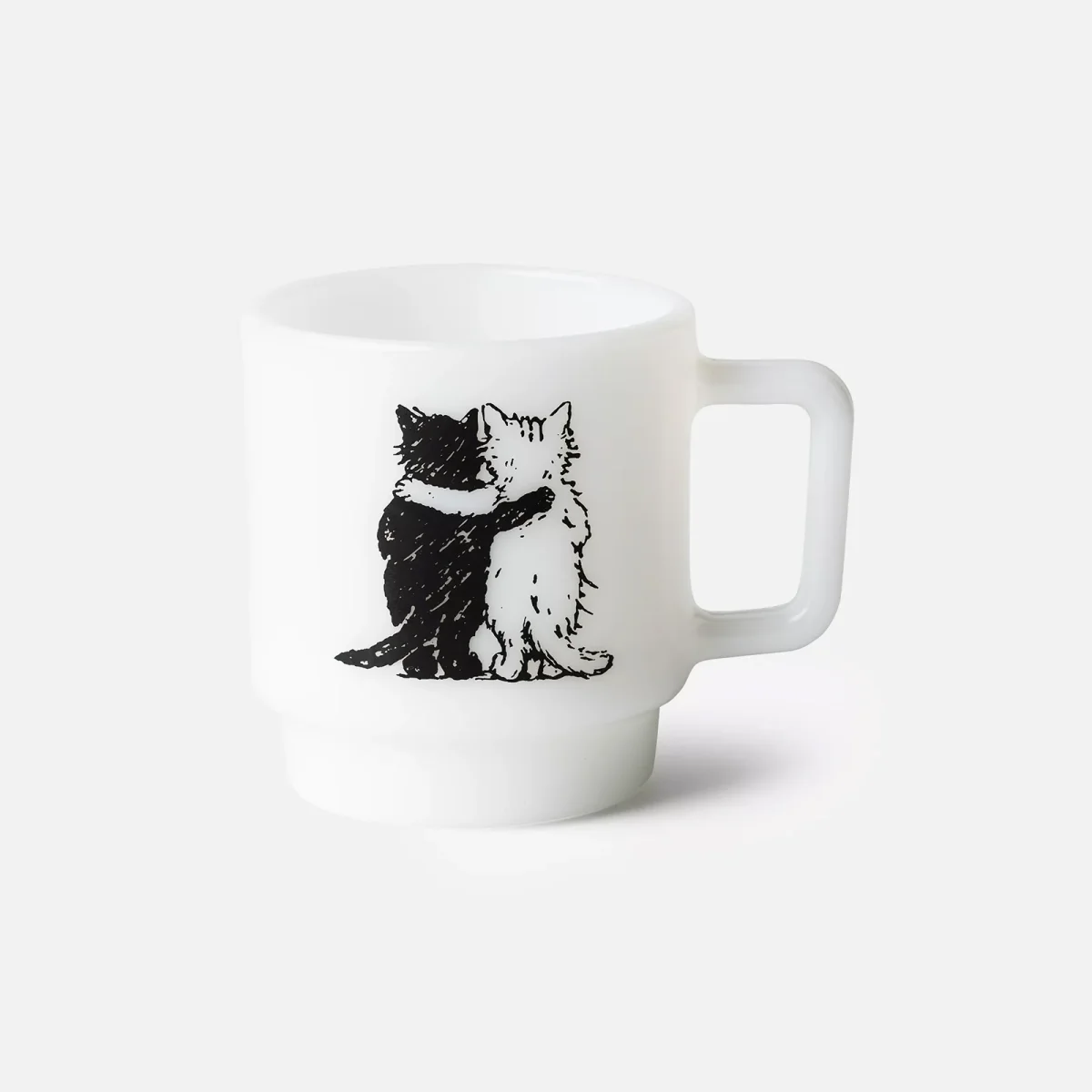 CARHARTT W.I.P. Hugging Cats Glass Mug Glass I037186.02.XX - Image 3