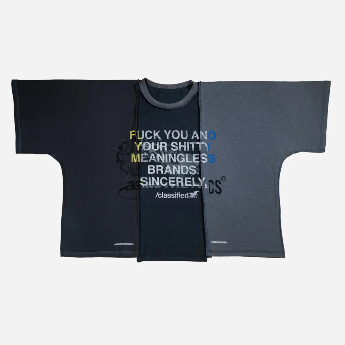 T-shirt Classifield Statement (reversível) CLW25ST-BLK - Image 2